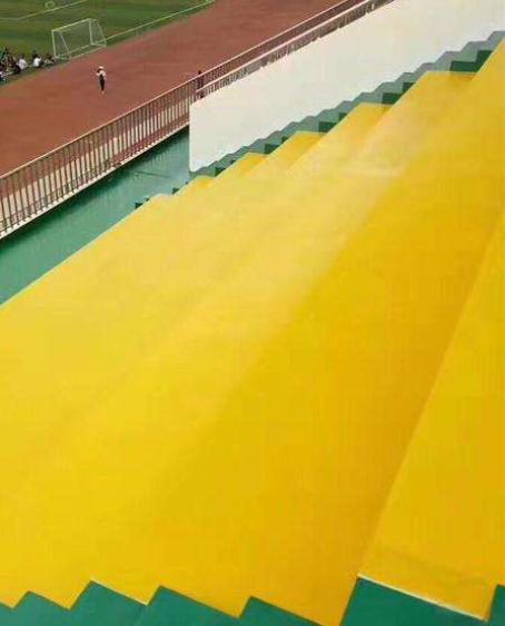 临海球场台阶翻新修补改造
